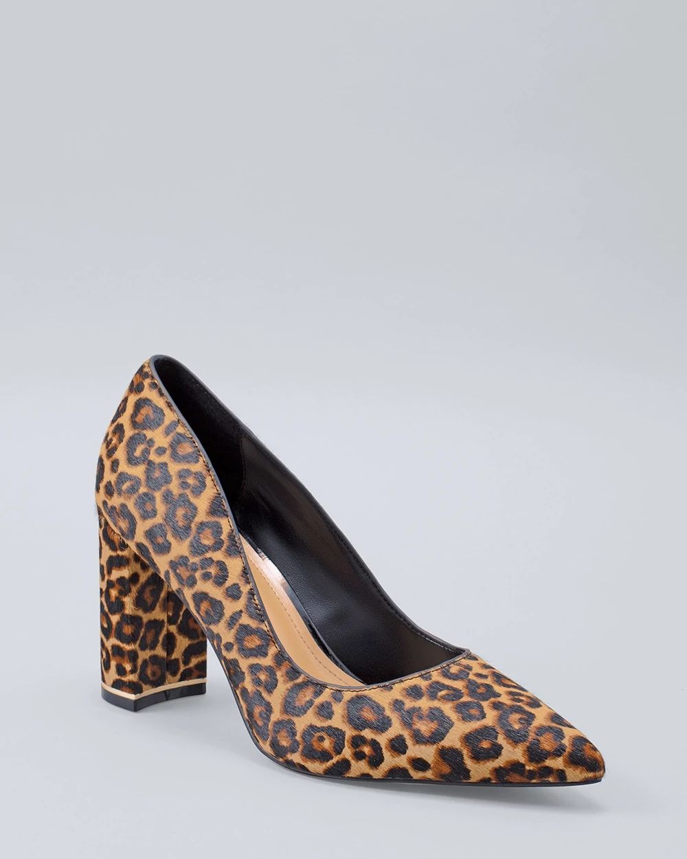 White house black market leopard shoes best sale